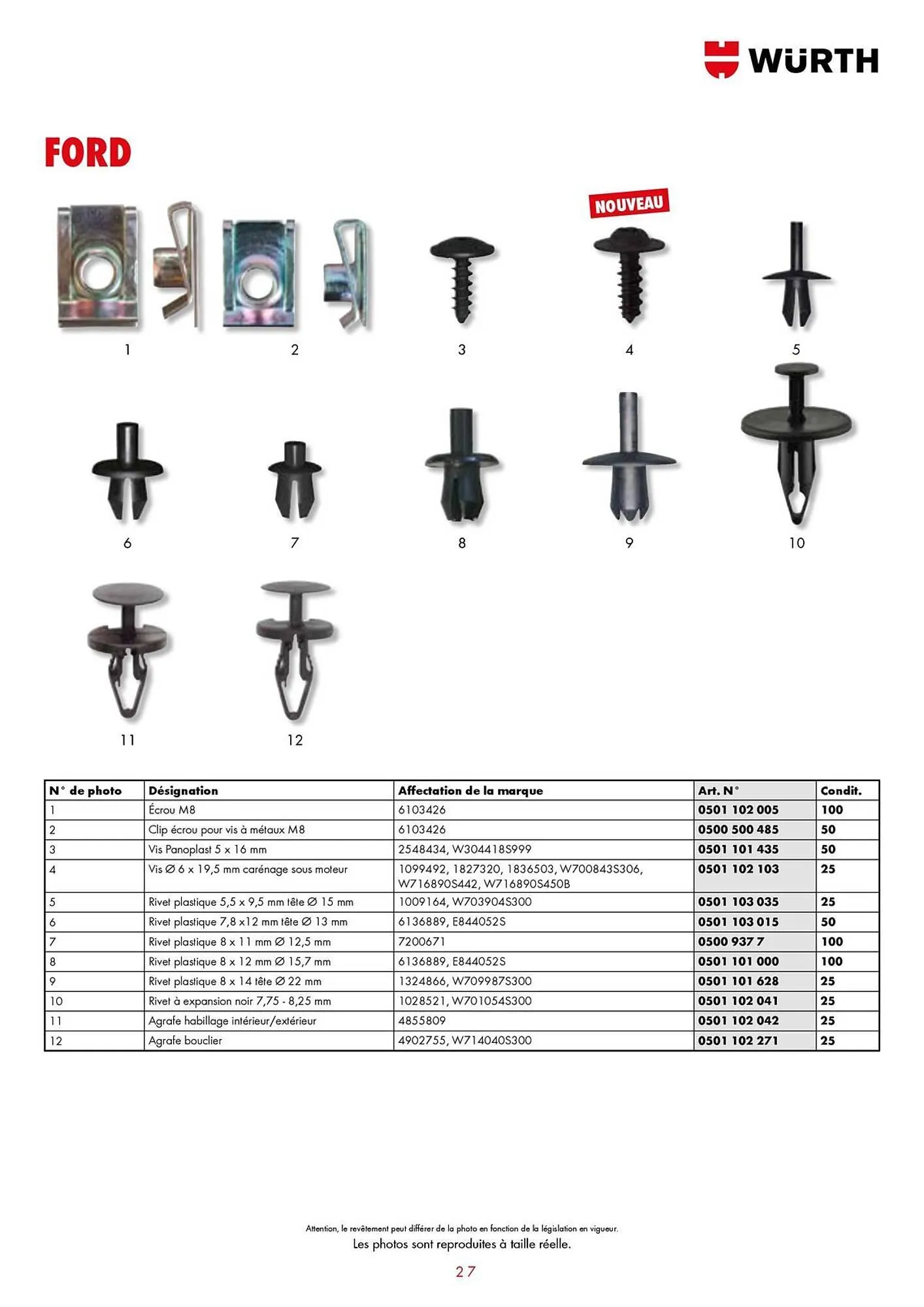 Würth Catalogue du 21 janvier au 31 décembre 2025 - Catalogue page 22