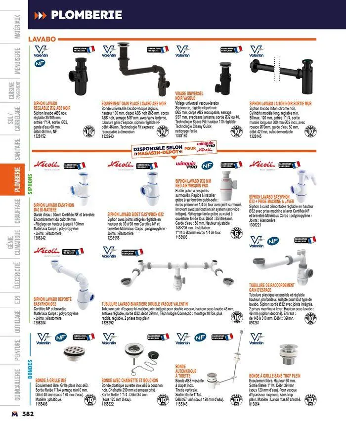 Guide produits 2024 du 15 mars au 31 décembre 2024 - Catalogue page 382