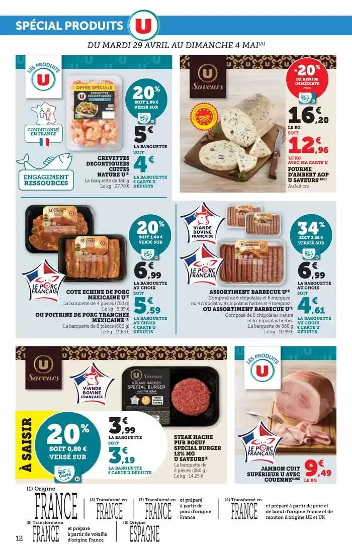 Catalogue SUPER U du 29 avril au 11 mai 2025 - Catalogue page 12