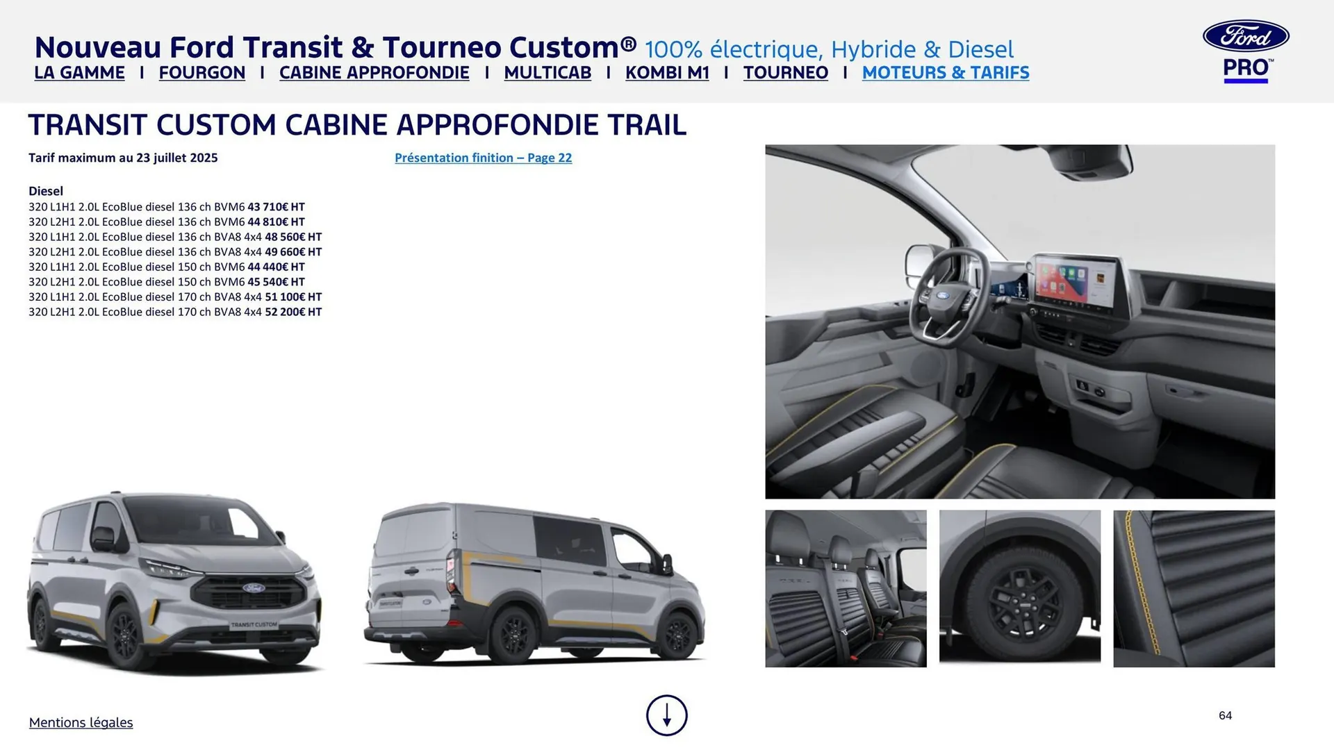 Catalogue Ford du 8 août au 8 août 2026 - Catalogue page 64