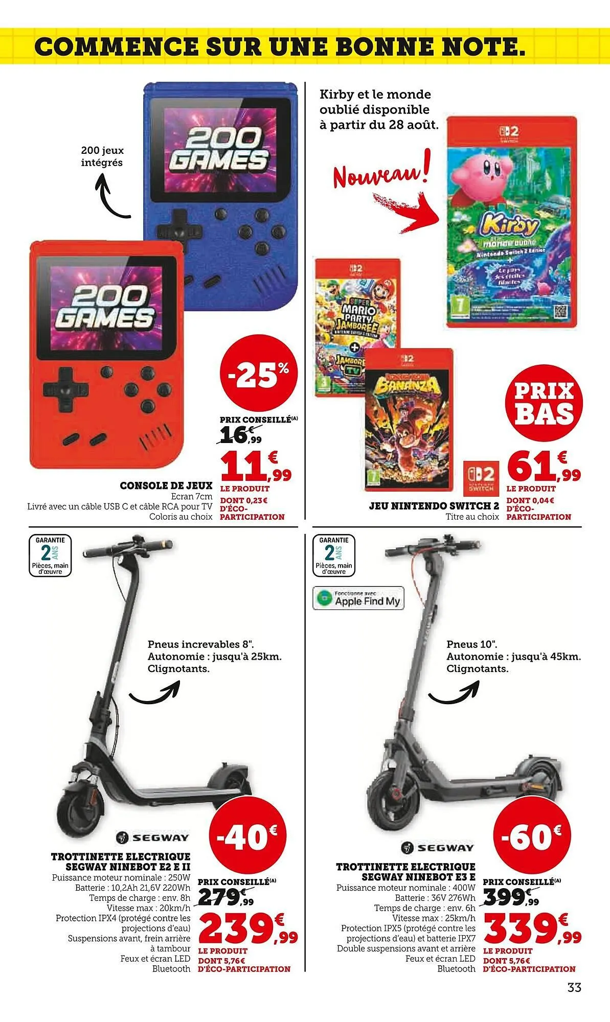 Catalogue Super U du 19 août au 7 septembre 2025 - Catalogue page 33