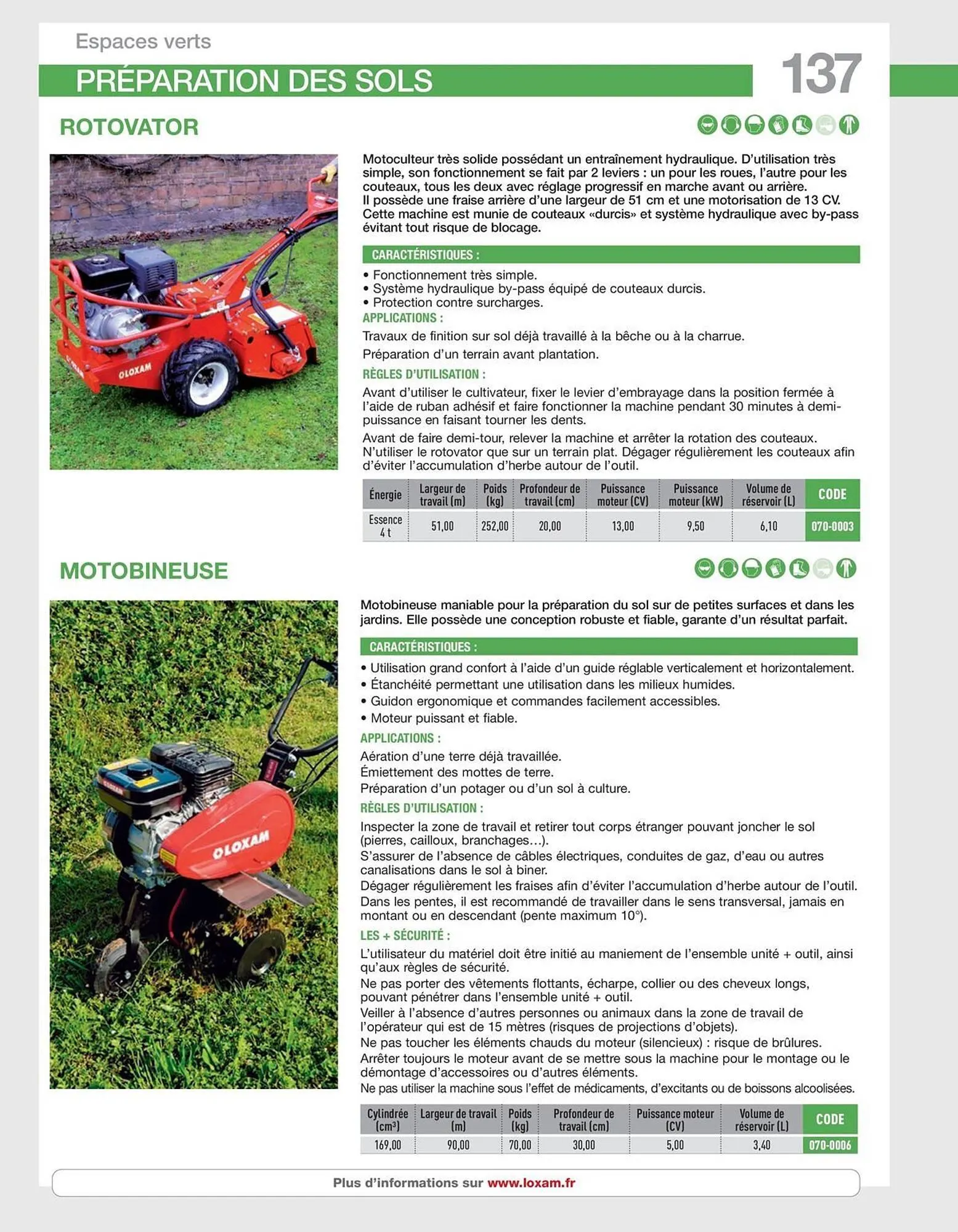 Catalogue Loxam du 16 avril au 31 décembre 2026 - Catalogue page 139
