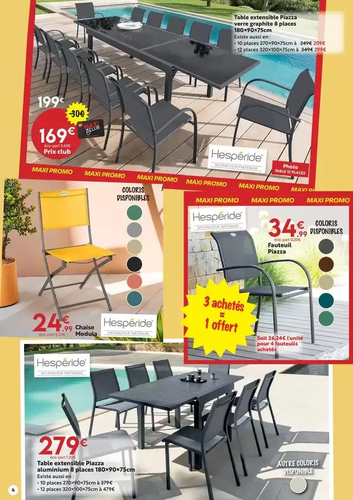 POUR UN EXTÉRIEUR STYLÉ ! du 30 avril au 1 juin 2025 - Catalogue page 4