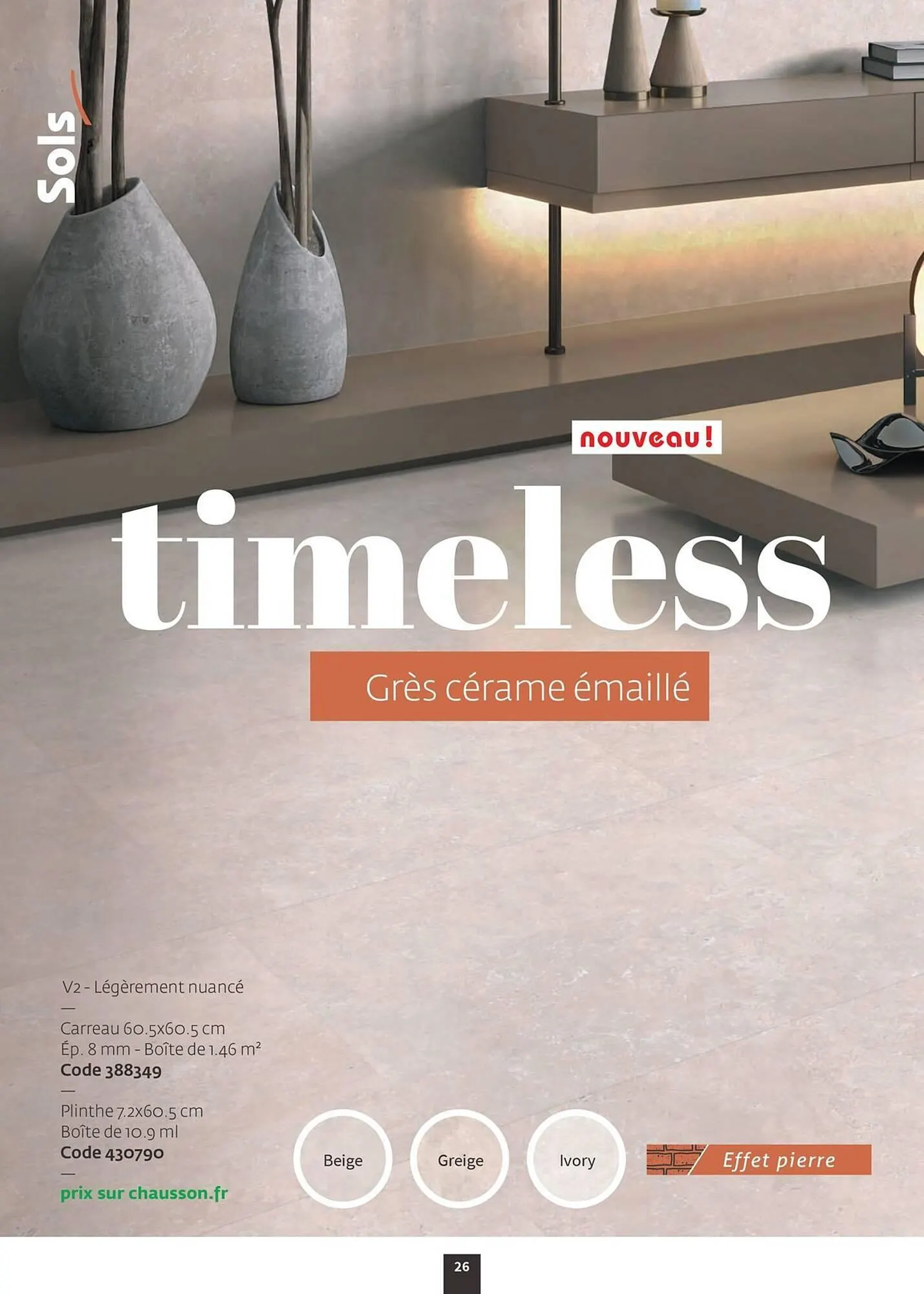 Catalogue Chausson Matériaux du 12 septembre au 31 décembre 2026 - Catalogue page 28