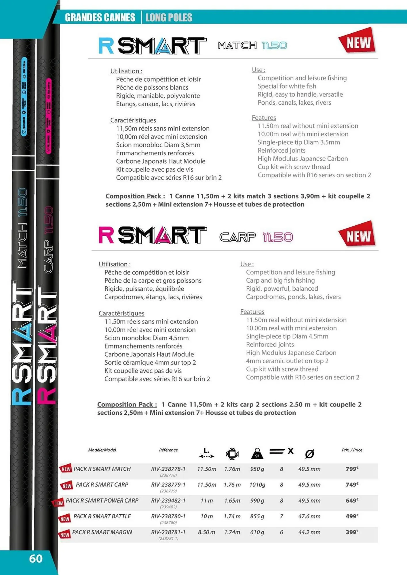 Catalogue Pacific Pêche du 30 septembre au 30 décembre 2025 - Catalogue page 60