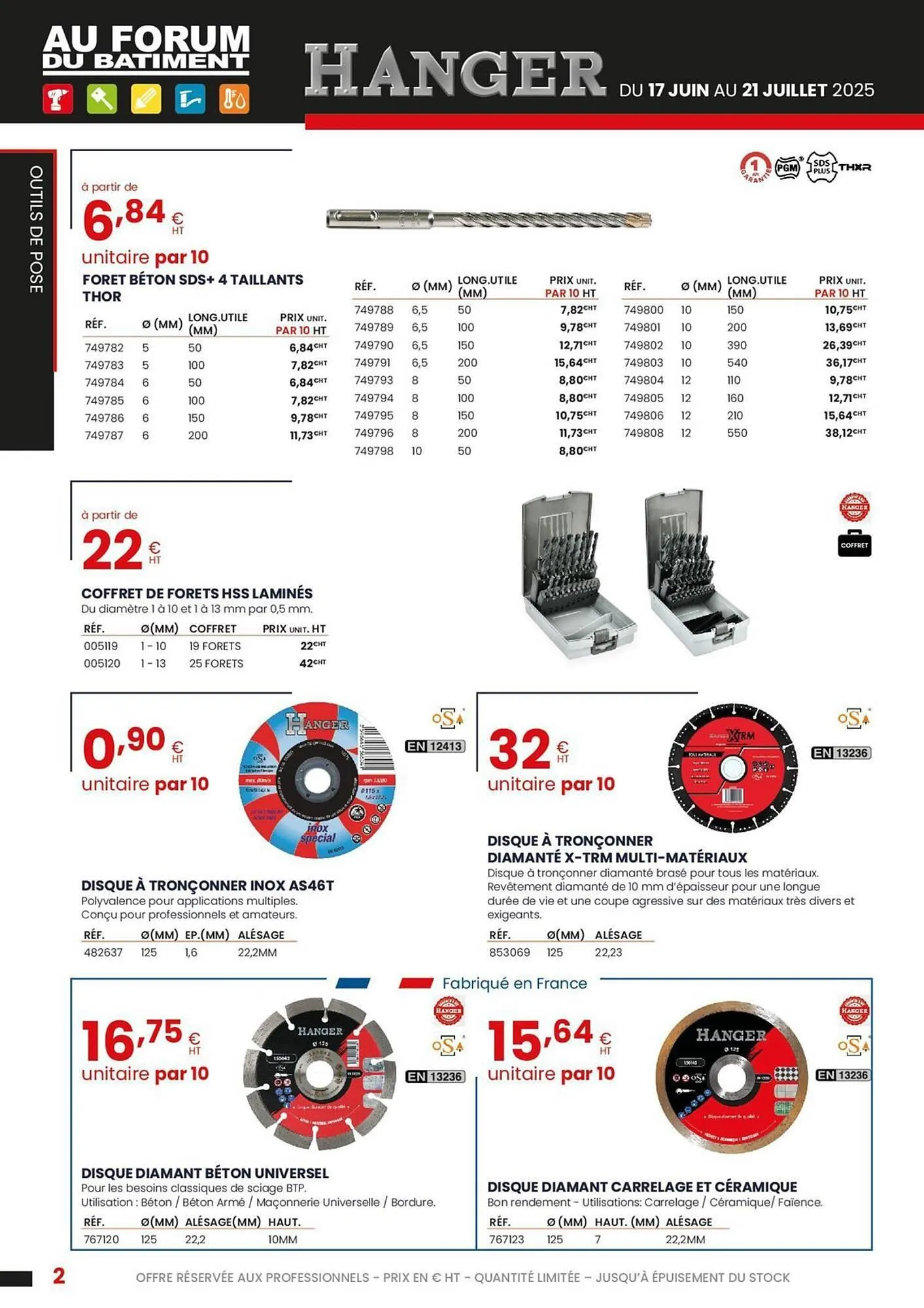 Catalogue Au Forum du Bâtiment du 17 juin au 21 juillet 2025 - Catalogue page 2