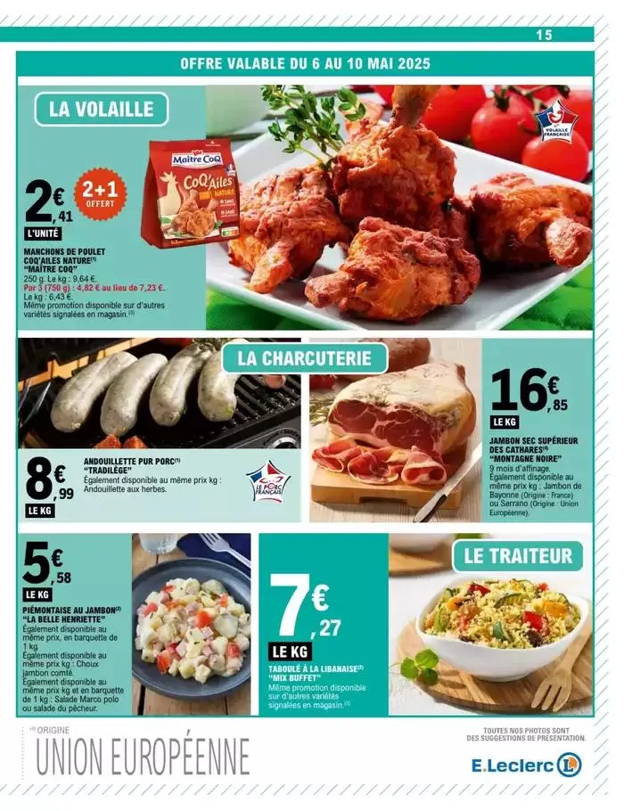 TRAFIC POUVOIR ACHAT 6 - MIXTE du 6 mai au 17 mai 2025 - Catalogue page 15