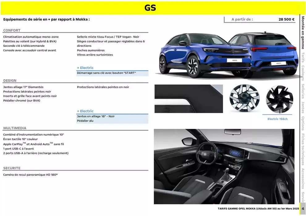 Opel Nouveau Mokka du 5 mars au 5 mars 2026 - Catalogue page 5