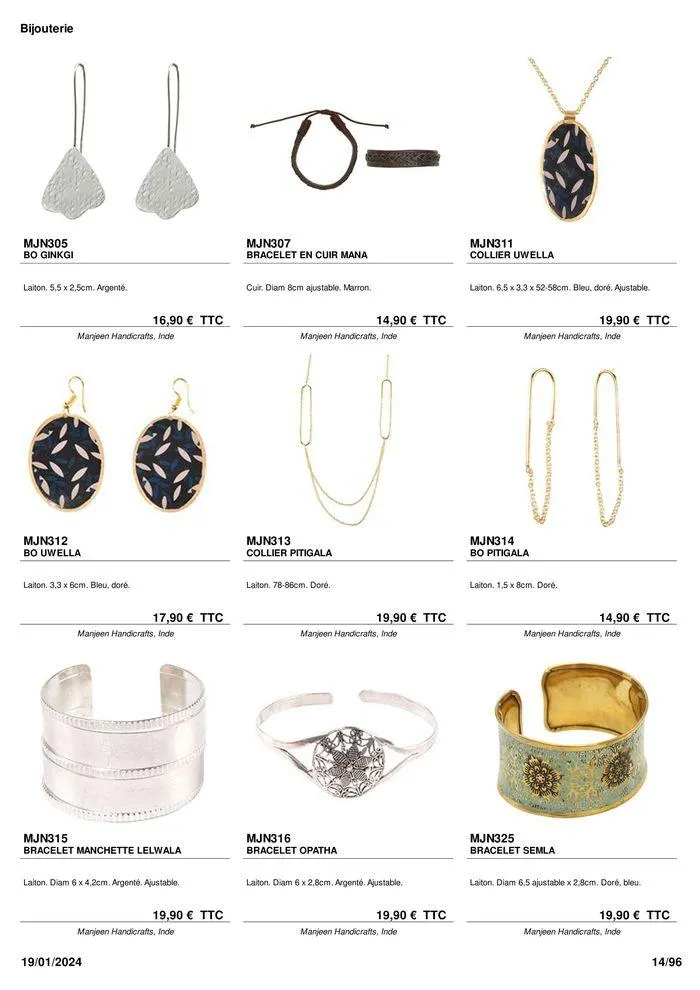 ARTISANAT . DéCORATION . MODE . JOUETS du 9 février au 31 août 2024 - Catalogue page 16