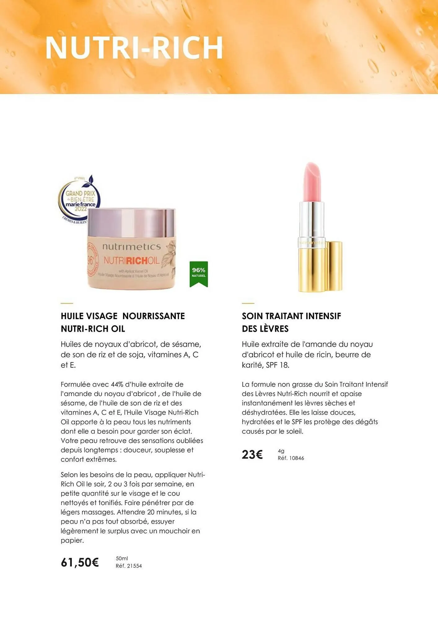 Catalogue Nutrimetics du 6 janvier au 31 décembre 2025 - Catalogue page 6