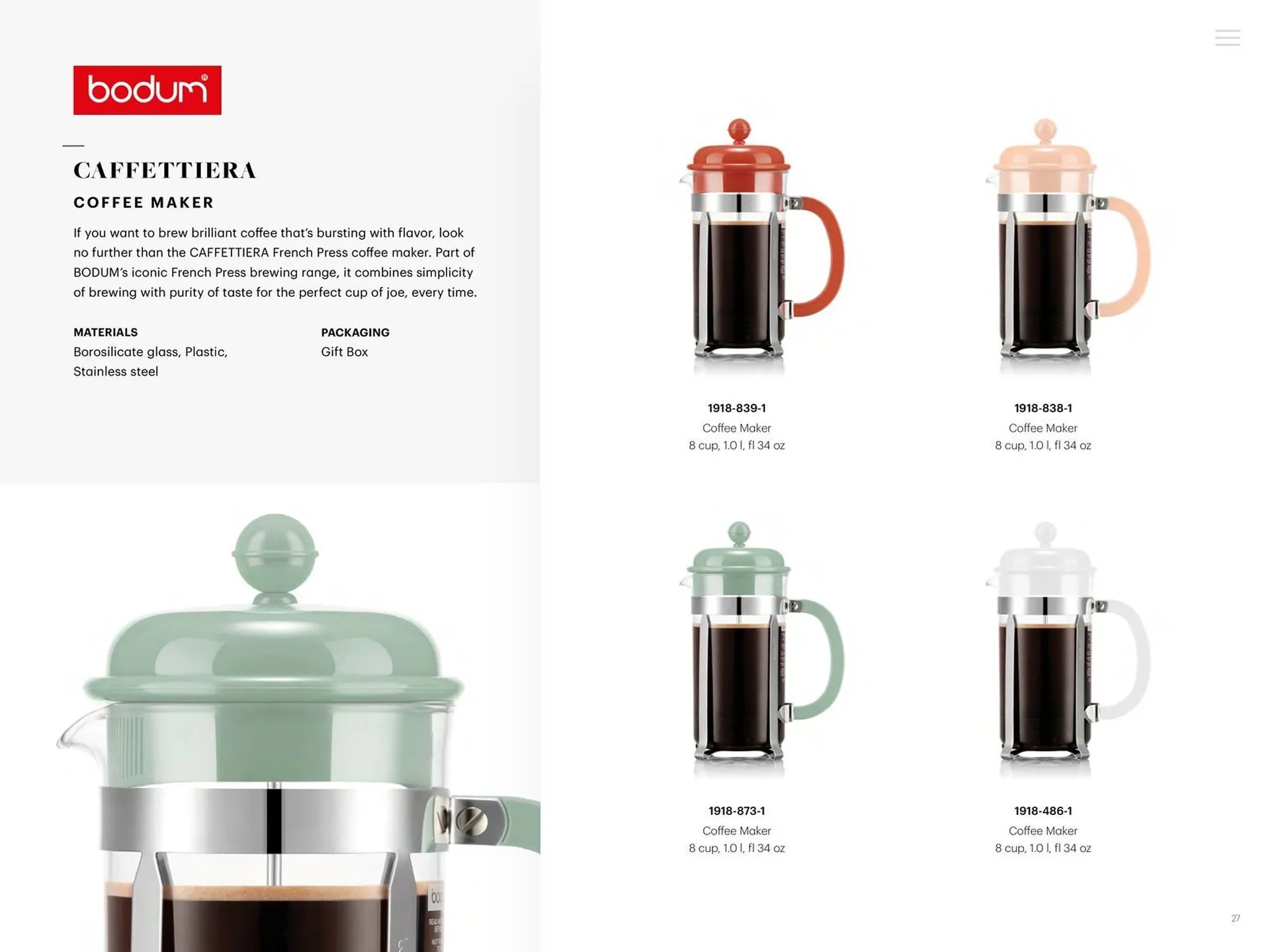 Catalogue Bodum du 9 février au 31 décembre 2026 - Catalogue page 27