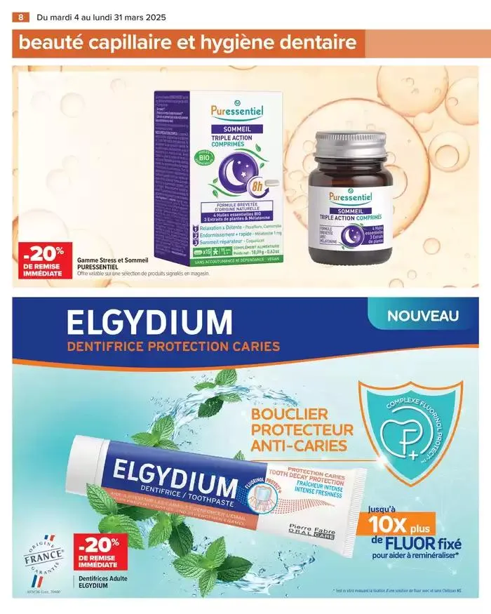 PARAPHARMACIE MARS du 4 mars au 31 mars 2025 - Catalogue page 8