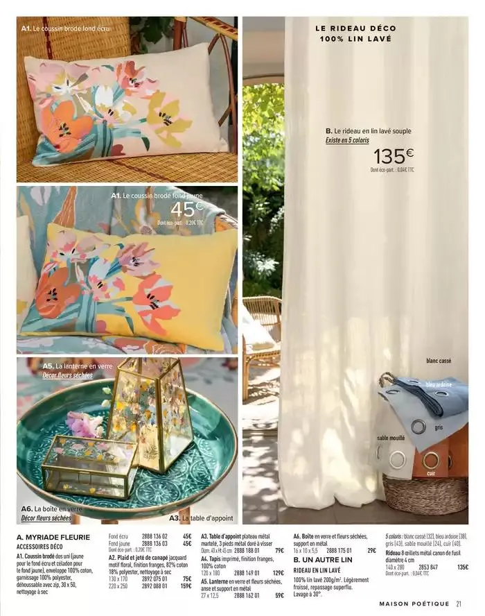 PRINTEMPS - ÉTÉ 2025 du 5 février au 31 août 2025 - Catalogue page 23