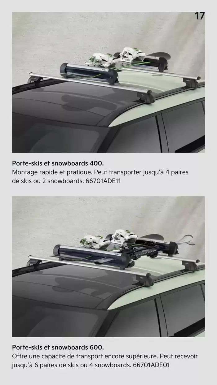 KIA Nouveau EV3 100% électrique - Accessoires du 15 mai au 6 mai 2026 - Catalogue page 7