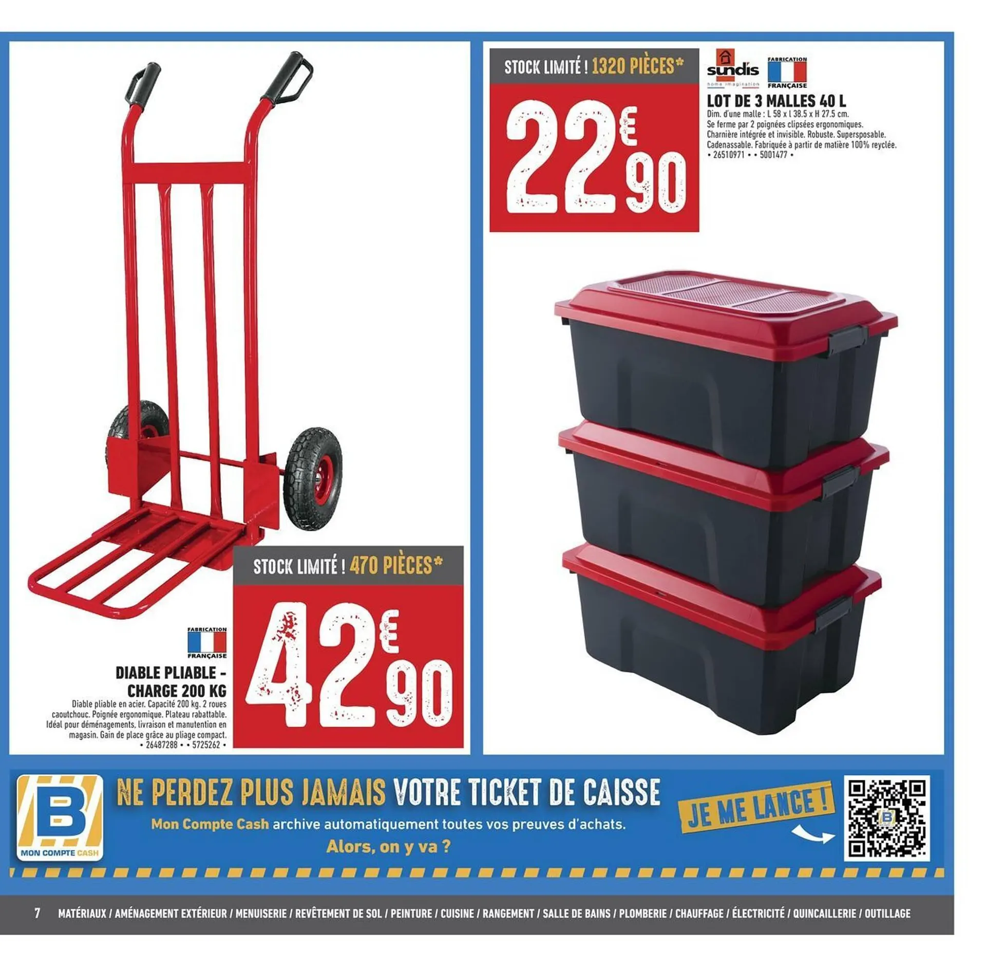 Catalogue Brico Cash du 27 février au 12 mars 2026 - Catalogue page 7