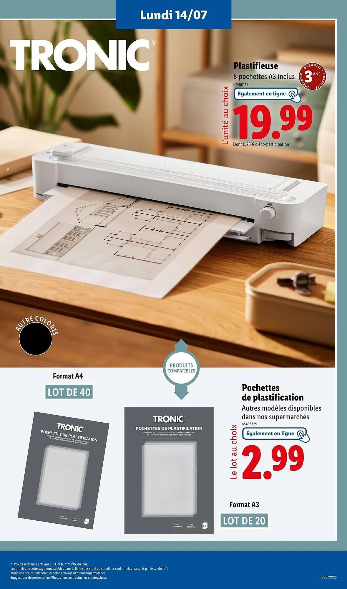 Catalogue Lidl du 10 juillet au 14 juillet 2025 - Catalogue page 29