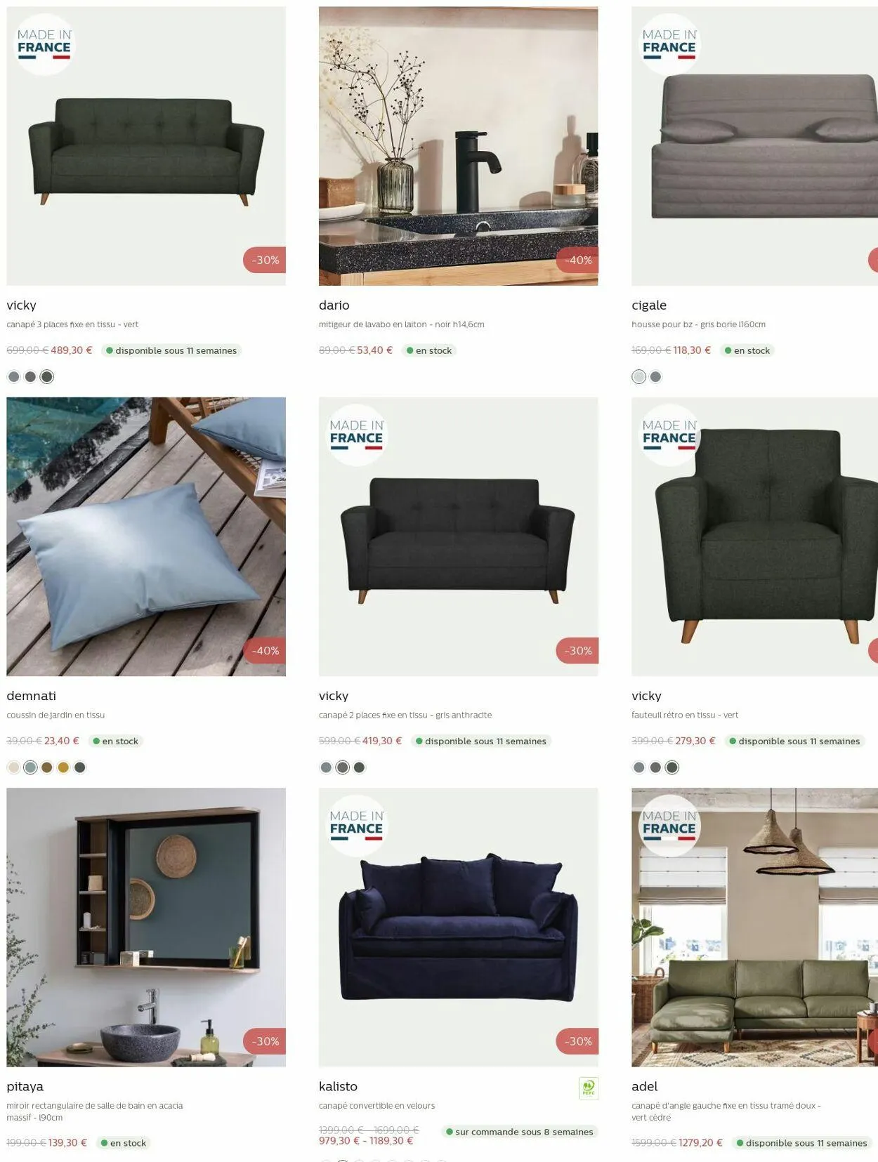 Alinéa Catalogue actuel du 7 avril au 13 avril 2025 - Catalogue page 30