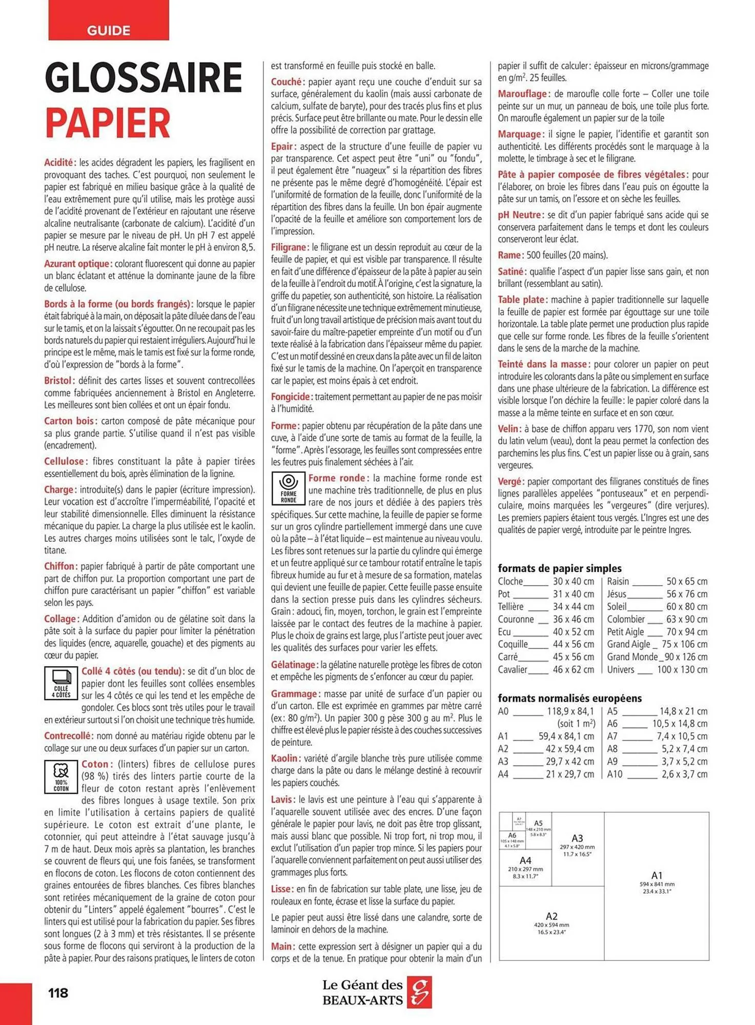 Catalogue Le Géant des Beaux-Arts du 6 janvier au 31 décembre 2025 - Catalogue page 22