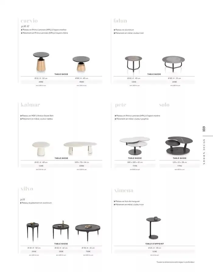 LOOKBOOK 2025 du 7 janvier au 31 décembre 2025 - Catalogue page 171