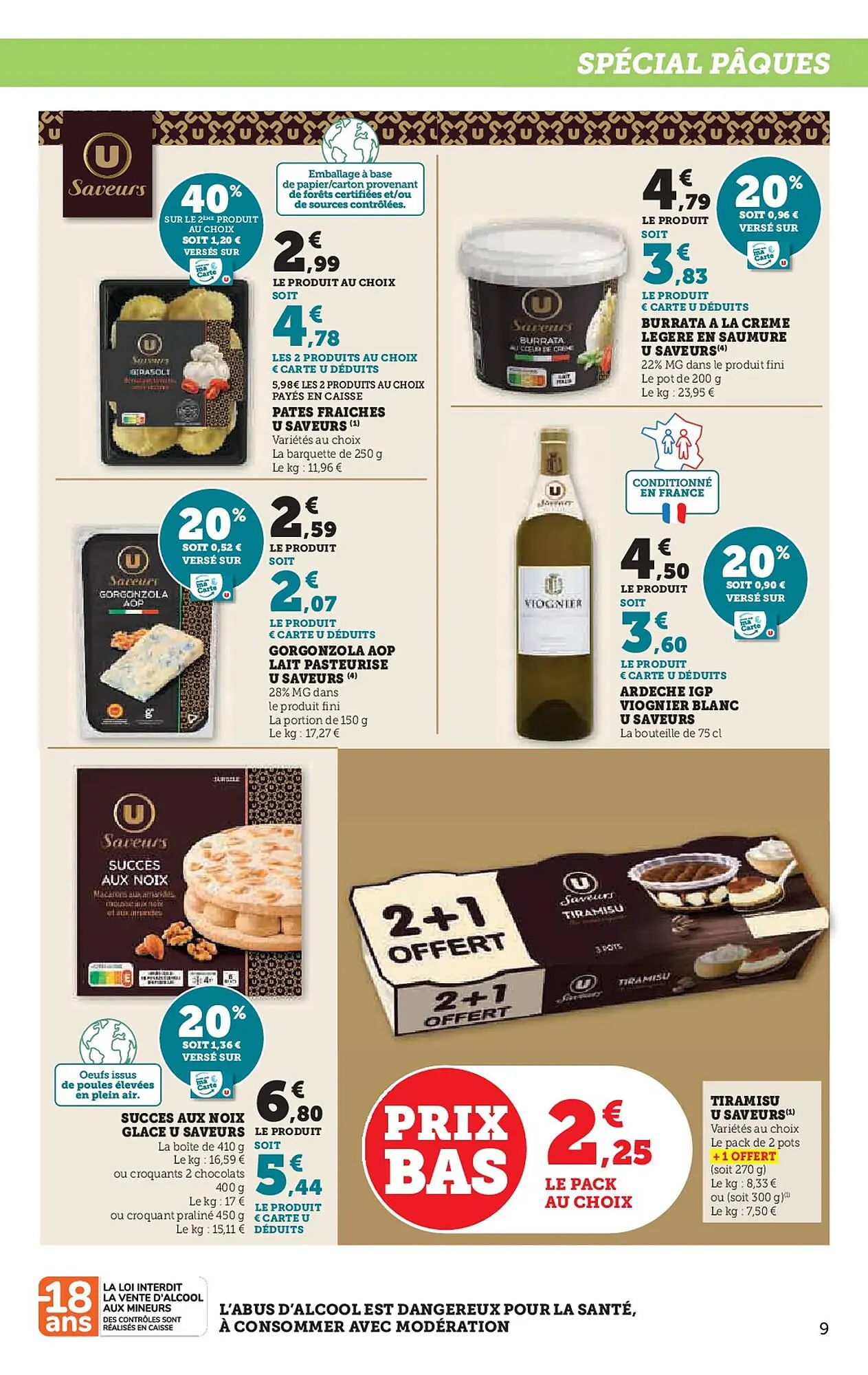 Catalogue Super U du 8 avril au 21 avril 2025 - Catalogue page 9