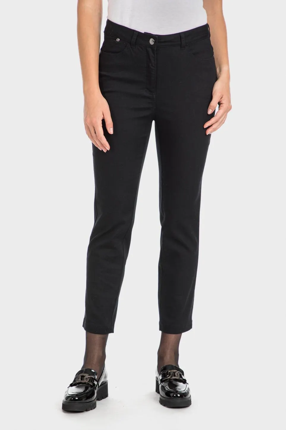 Pantalon capri coton