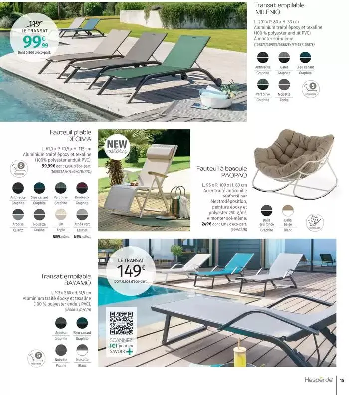 Hesperide 2025 du 12 février au 31 août 2025 - Catalogue page 15