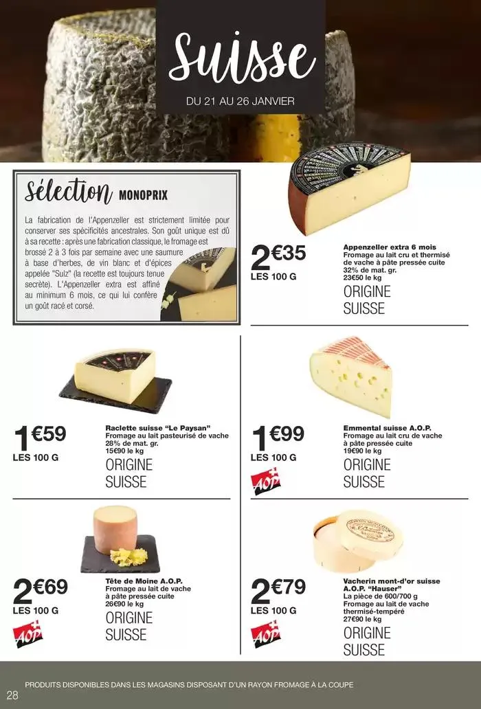 CATALOGUE PROMOTIONNEL du 20 janvier au 2 février 2025 - Catalogue page 28
