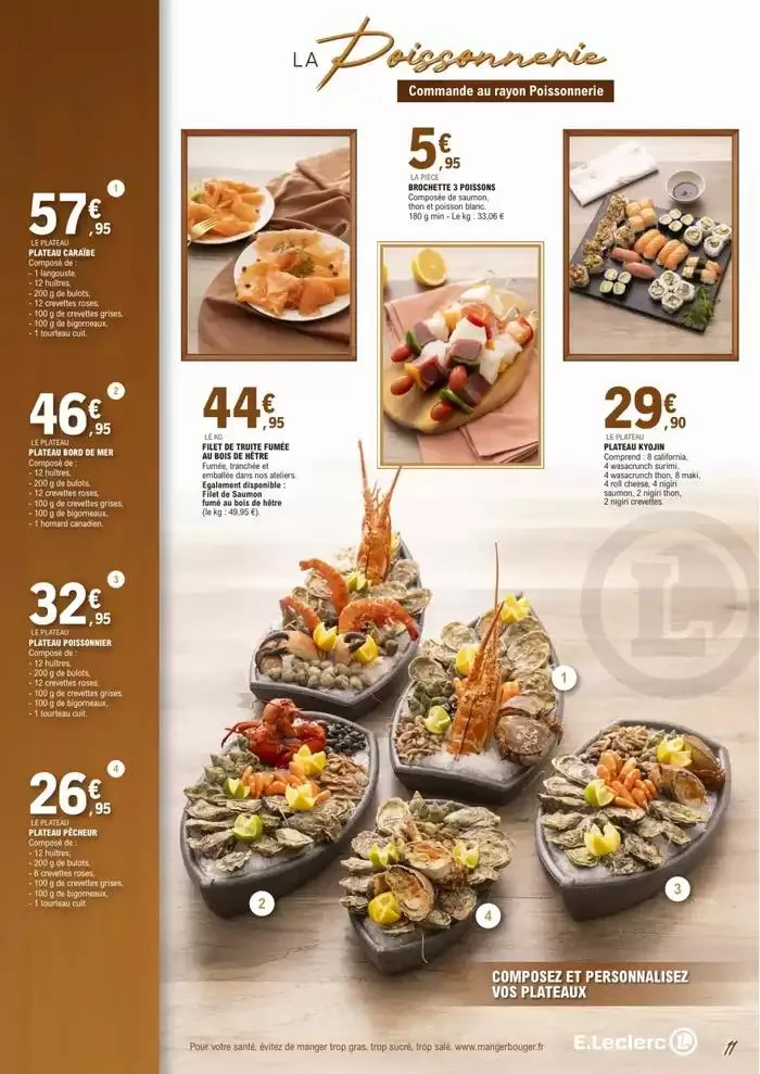 Carte traiteur generale du 8 avril au 31 décembre 2025 - Catalogue page 11