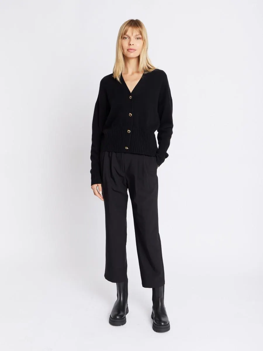 PAIGE | Pantalon tailleur noir
