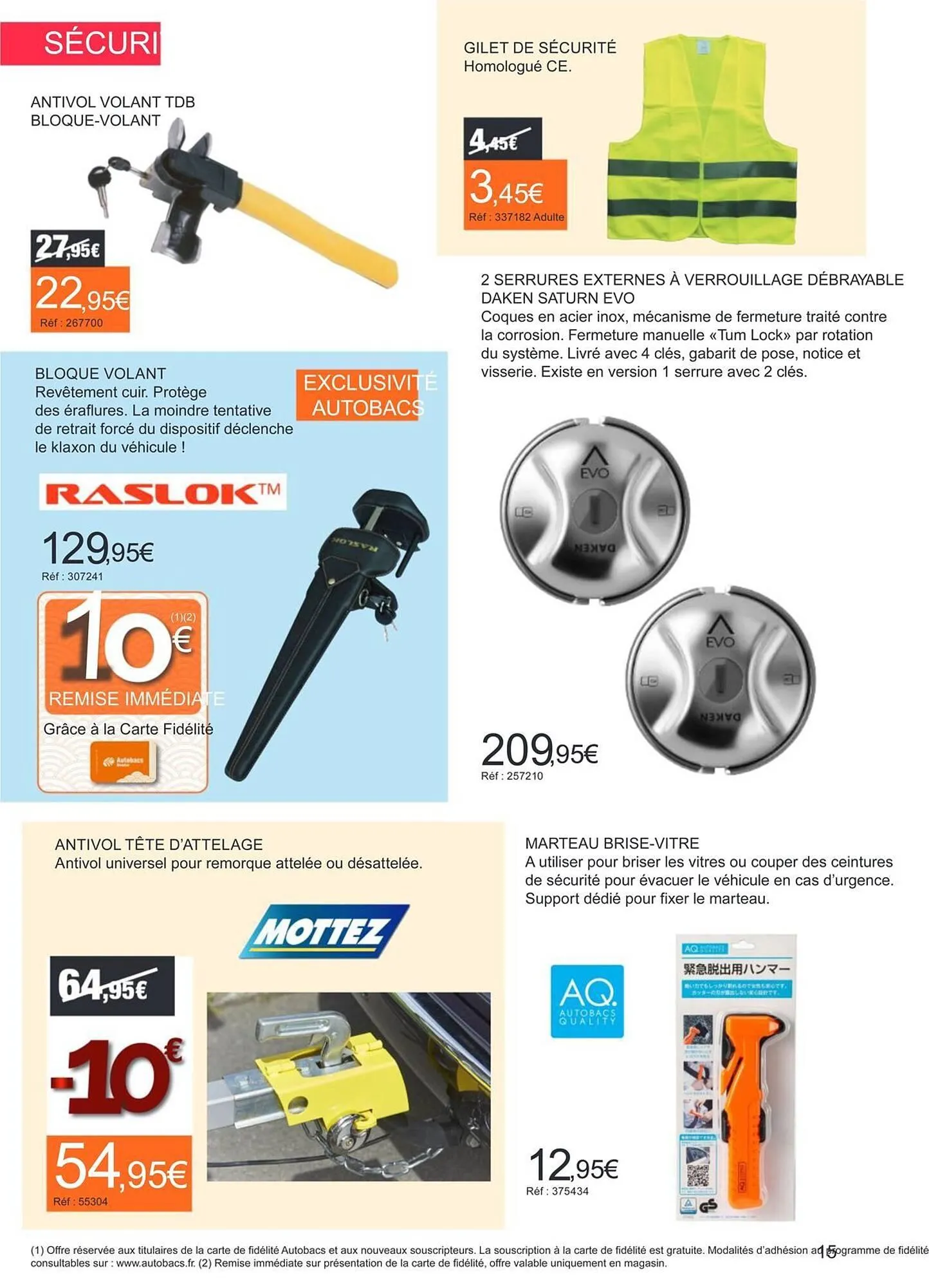 Catalogue Autobacs du 20 novembre au 7 janvier 2026 - Catalogue page 15