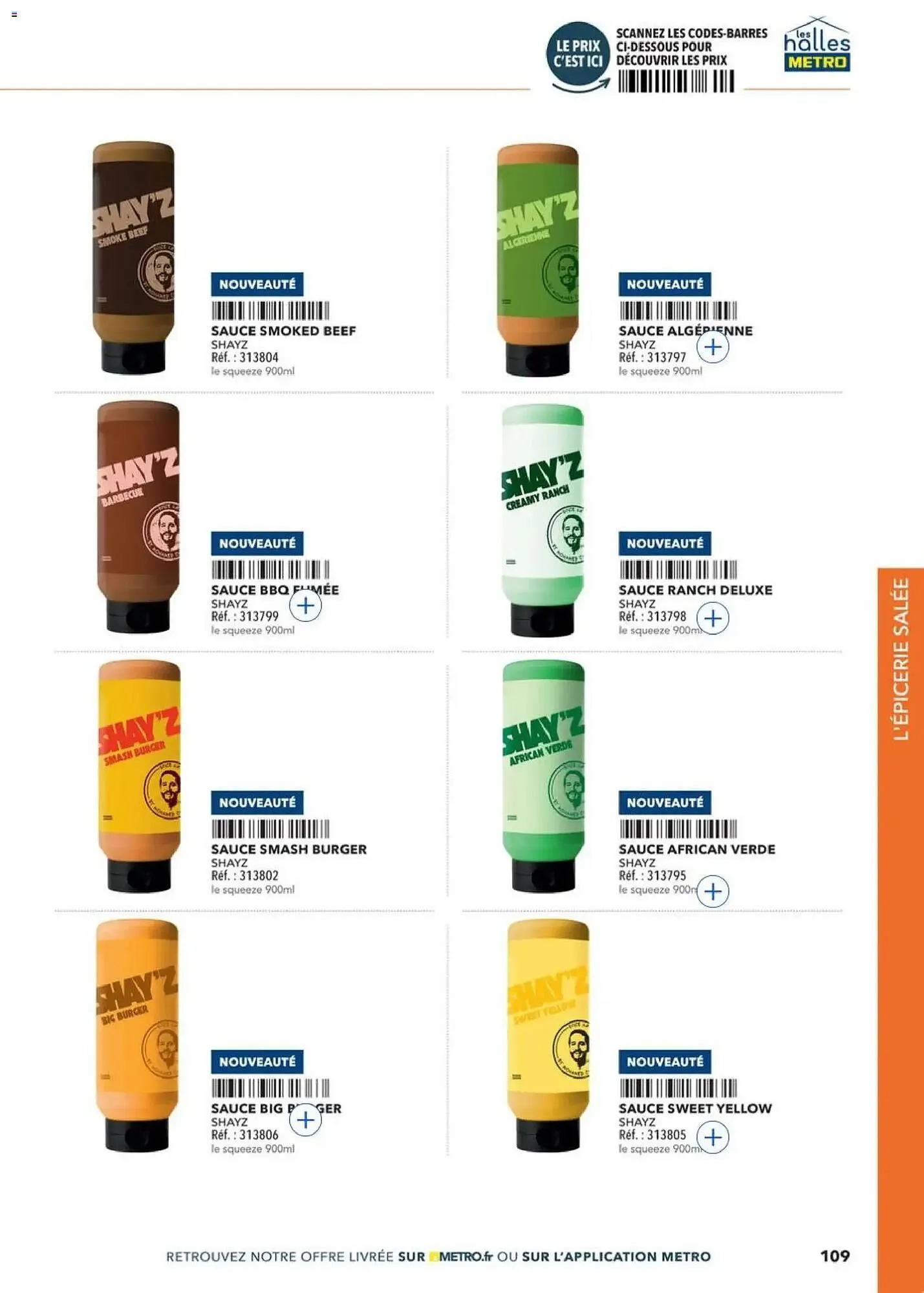 Catalogue METRO du 14 avril au 31 décembre 2026 - Catalogue page 109