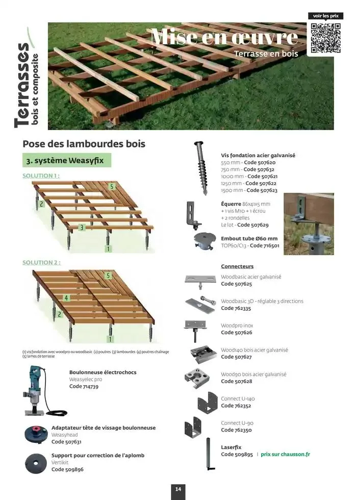 Aménagez votre extérieur SAISON 2025 du 1 janvier au 31 décembre 2025 - Catalogue page 16