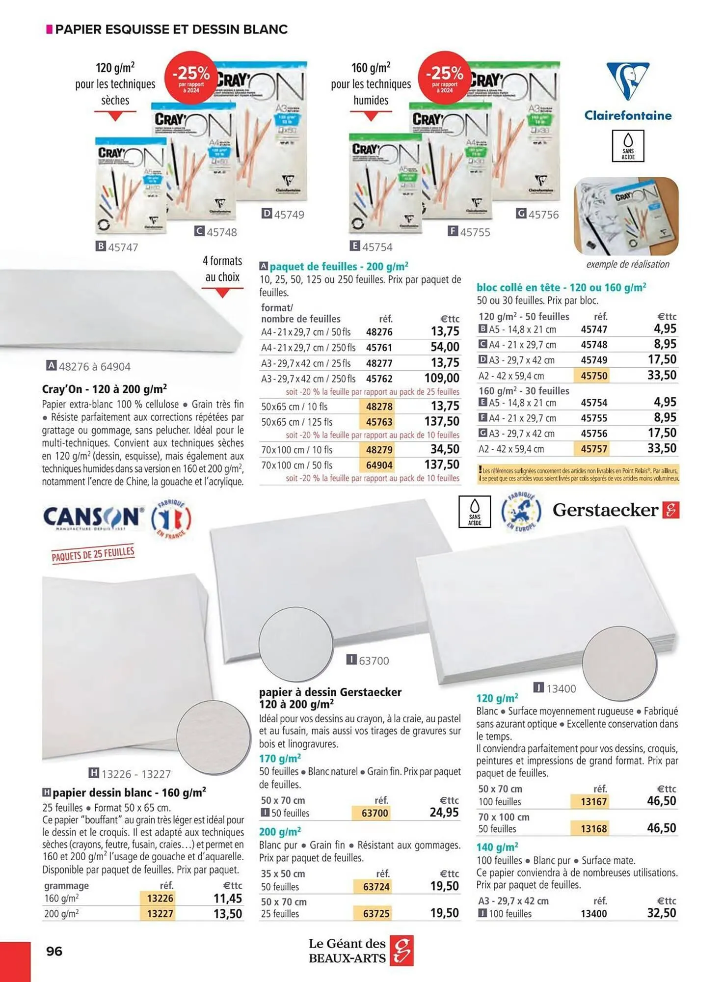 Catalogue Le Géant des Beaux-Arts du 6 janvier au 31 décembre 2025 - Catalogue page 196