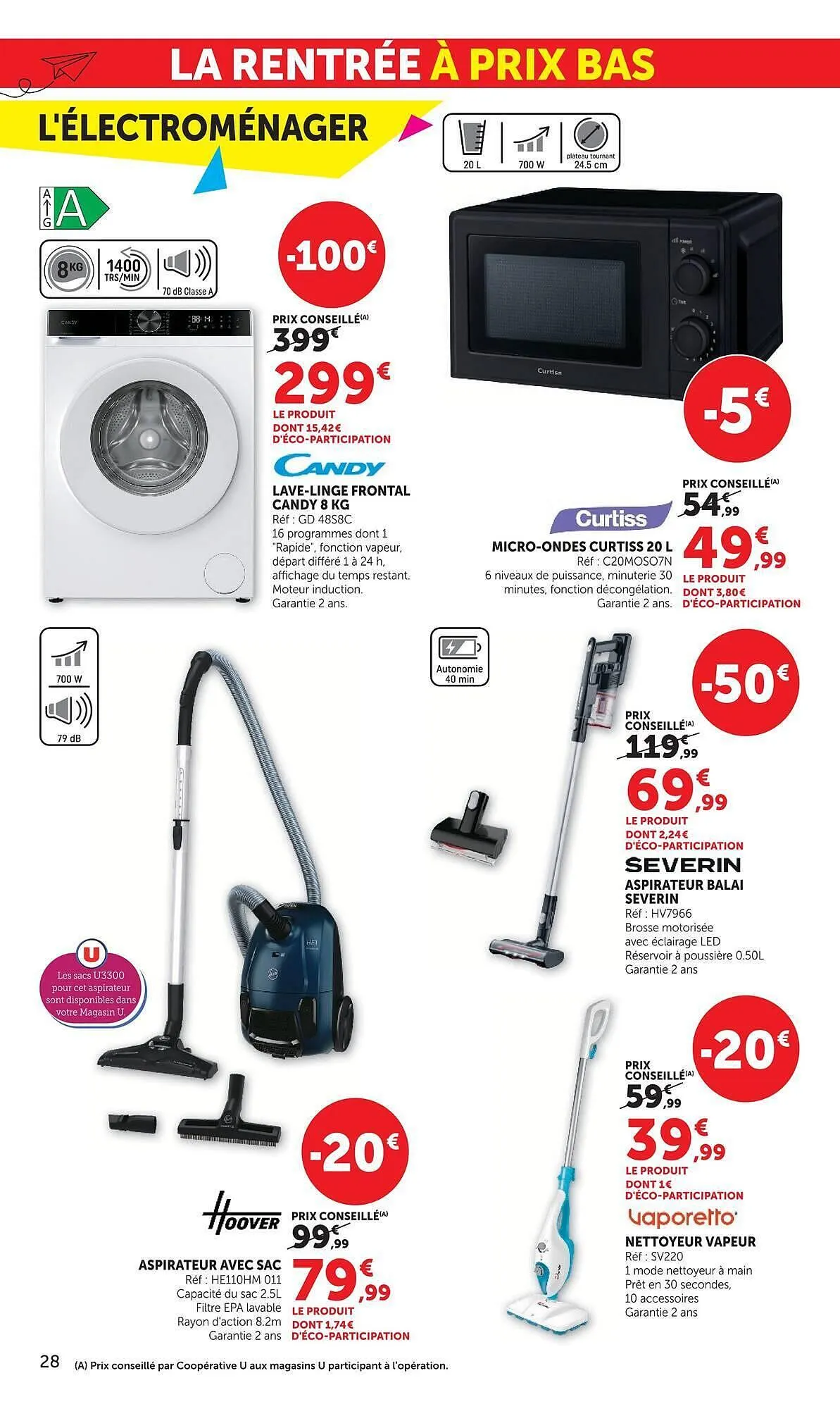 Catalogue Super U du 7 juillet au 9 août 2026 - Catalogue page 28