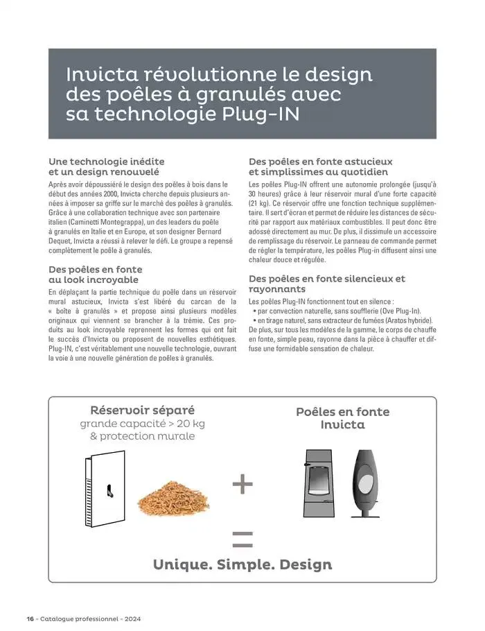 Le chauffage du futur a déjà 100 ans du 15 janvier au 31 mai 2025 - Catalogue page 16