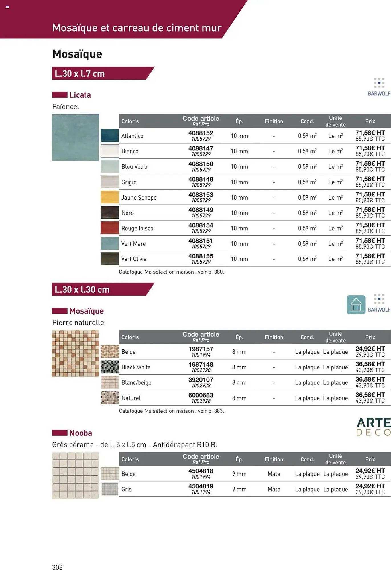 Catalogue Point P du 11 juillet au 31 décembre 2025 - Catalogue page 308