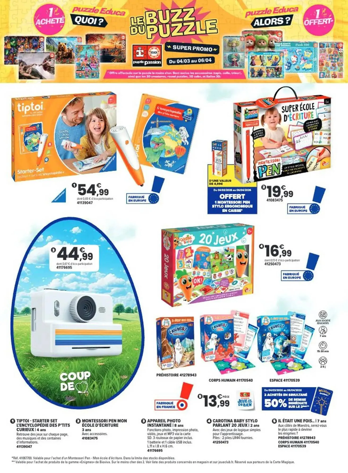 Catalogue JouéClub du 3 mars au 6 avril 2026 - Catalogue page 64