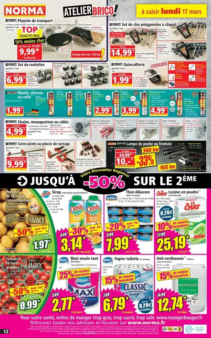 Catalogue Norma du 12 mars au 18 mars 2025 - Catalogue page 12