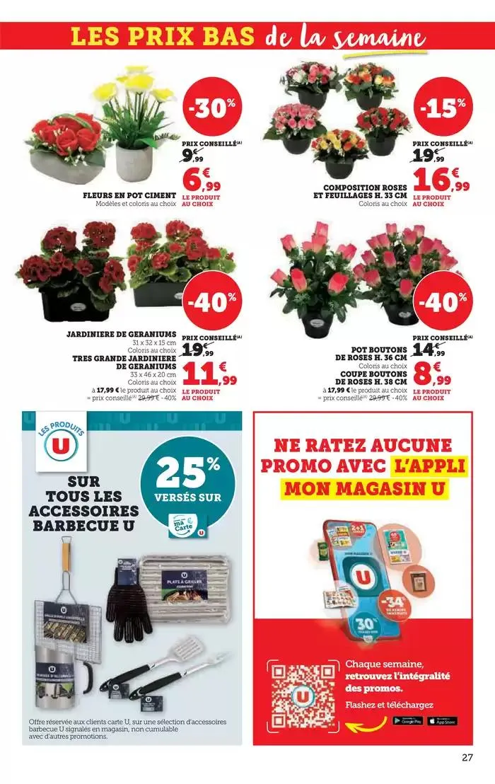Catalogue U Express du 25 mars au 6 avril 2025 - Catalogue page 27