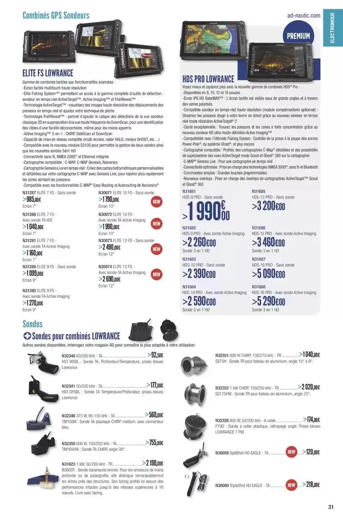 Catalogue Accastillage Diffusion 2025 du 1 janvier au 31 décembre 2025 - Catalogue page 33