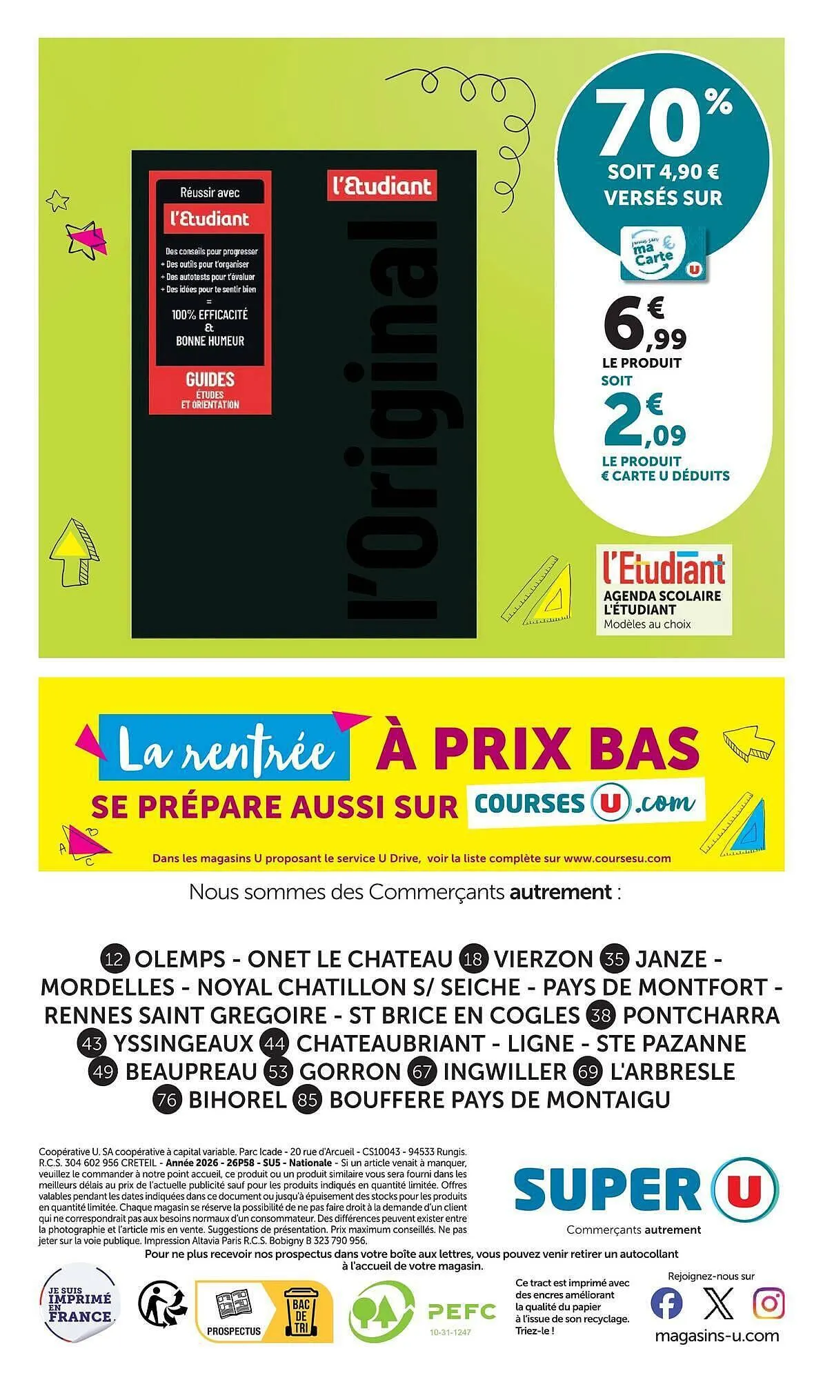 Catalogue Super U du 7 juillet au 9 août 2026 - Catalogue page 32