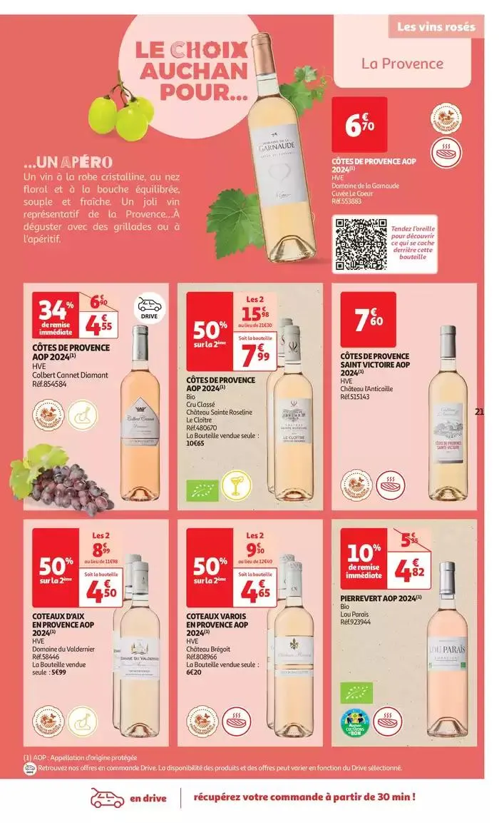 Foire aux vins : une sélection à prix modérés du 1 avril au 13 avril 2025 - Catalogue page 21