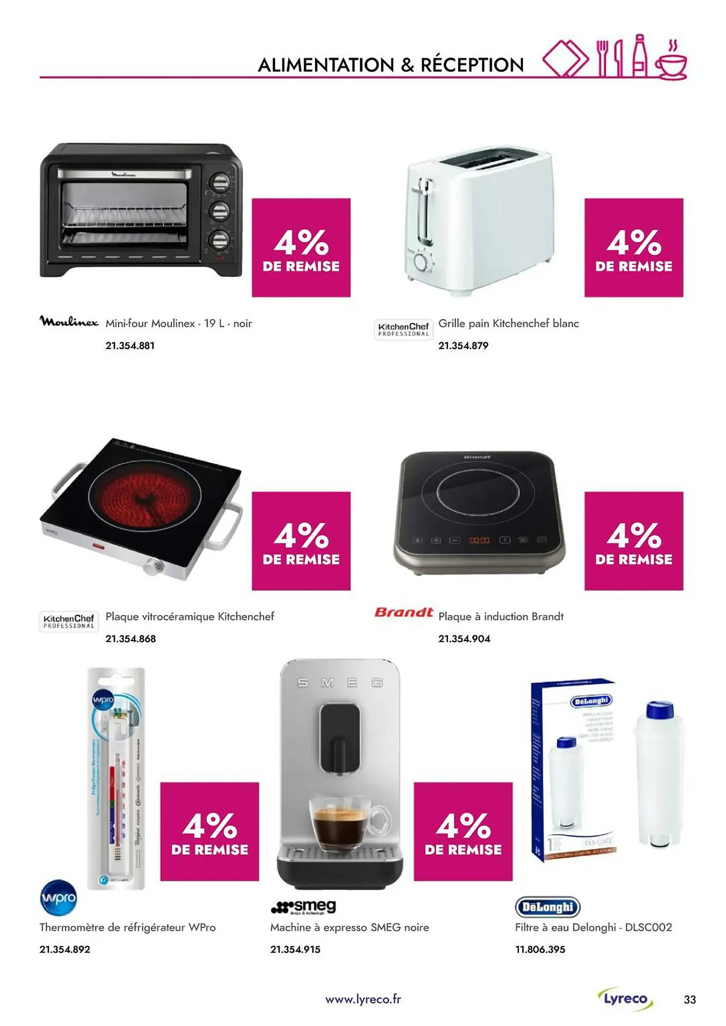 Catalogue Lyreco du 5 janvier au 28 février 2026 - Catalogue page 33