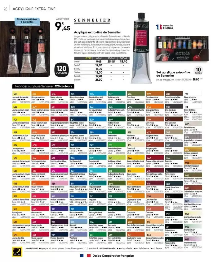 CATALOGUE DALBE 2025 du 27 janvier au 31 décembre 2025 - Catalogue page 30