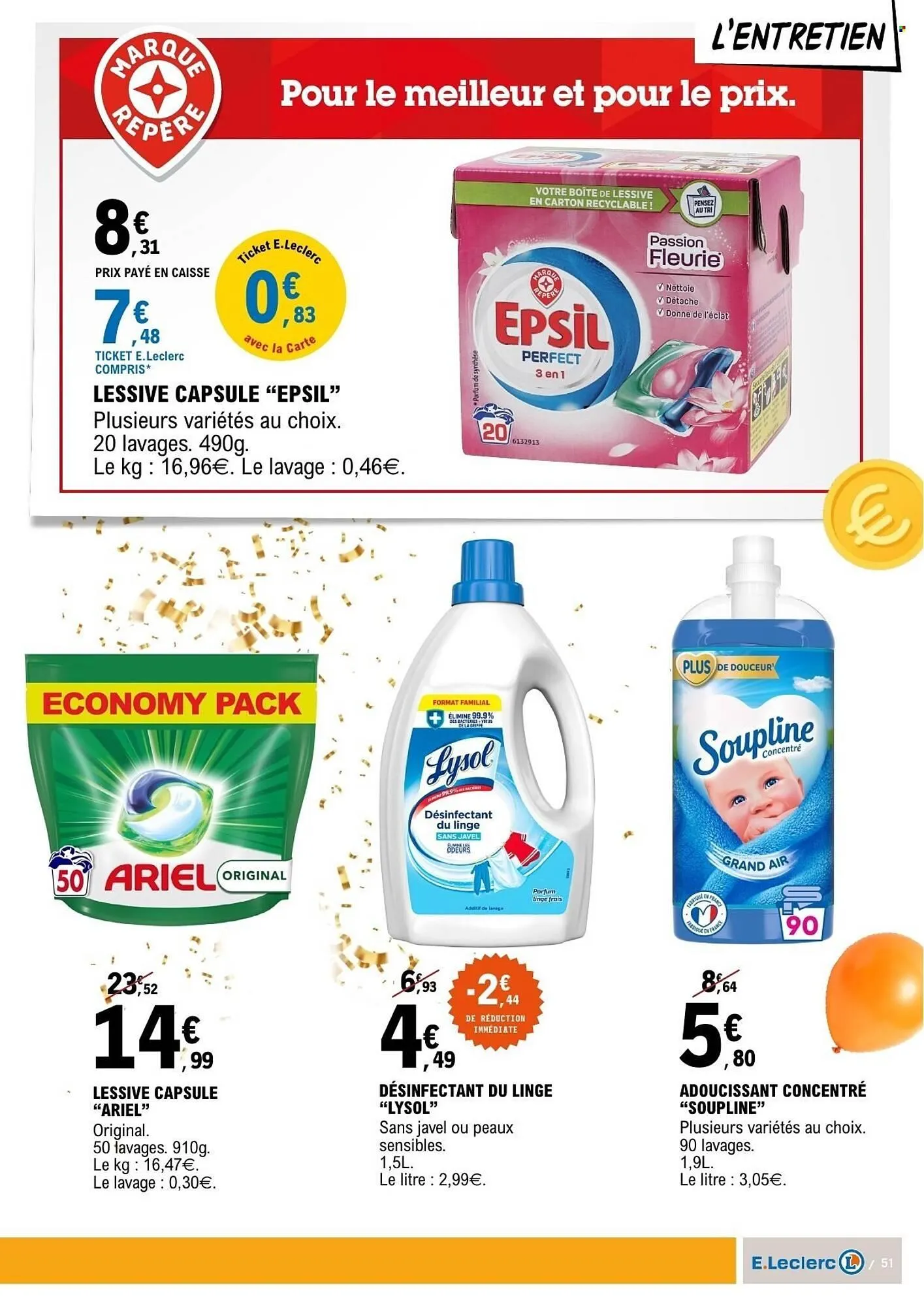 Catalogue E.Leclerc du 10 mars au 22 mars 2026 - Catalogue page 51
