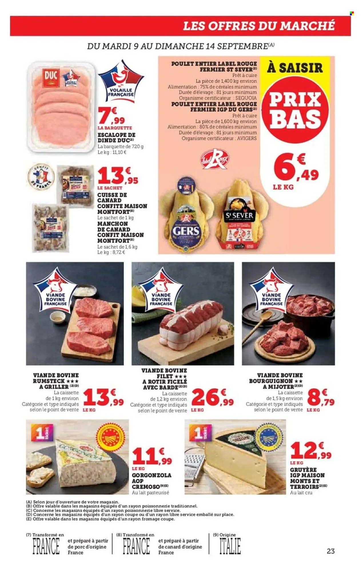 Catalogue Super U du 9 septembre au 21 septembre 2025 - Catalogue page 23