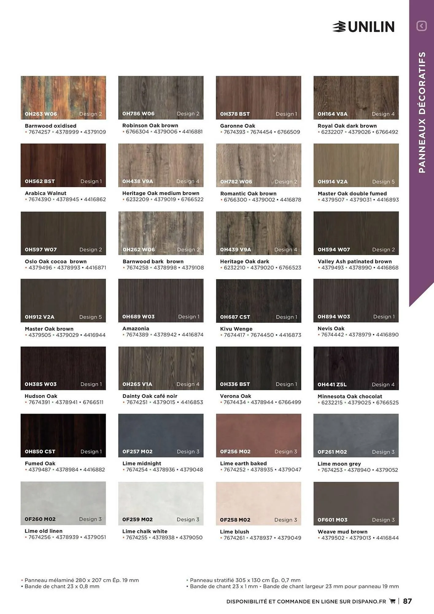 Catalogue Dispano du 25 avril au 31 décembre 2025 - Catalogue page 87