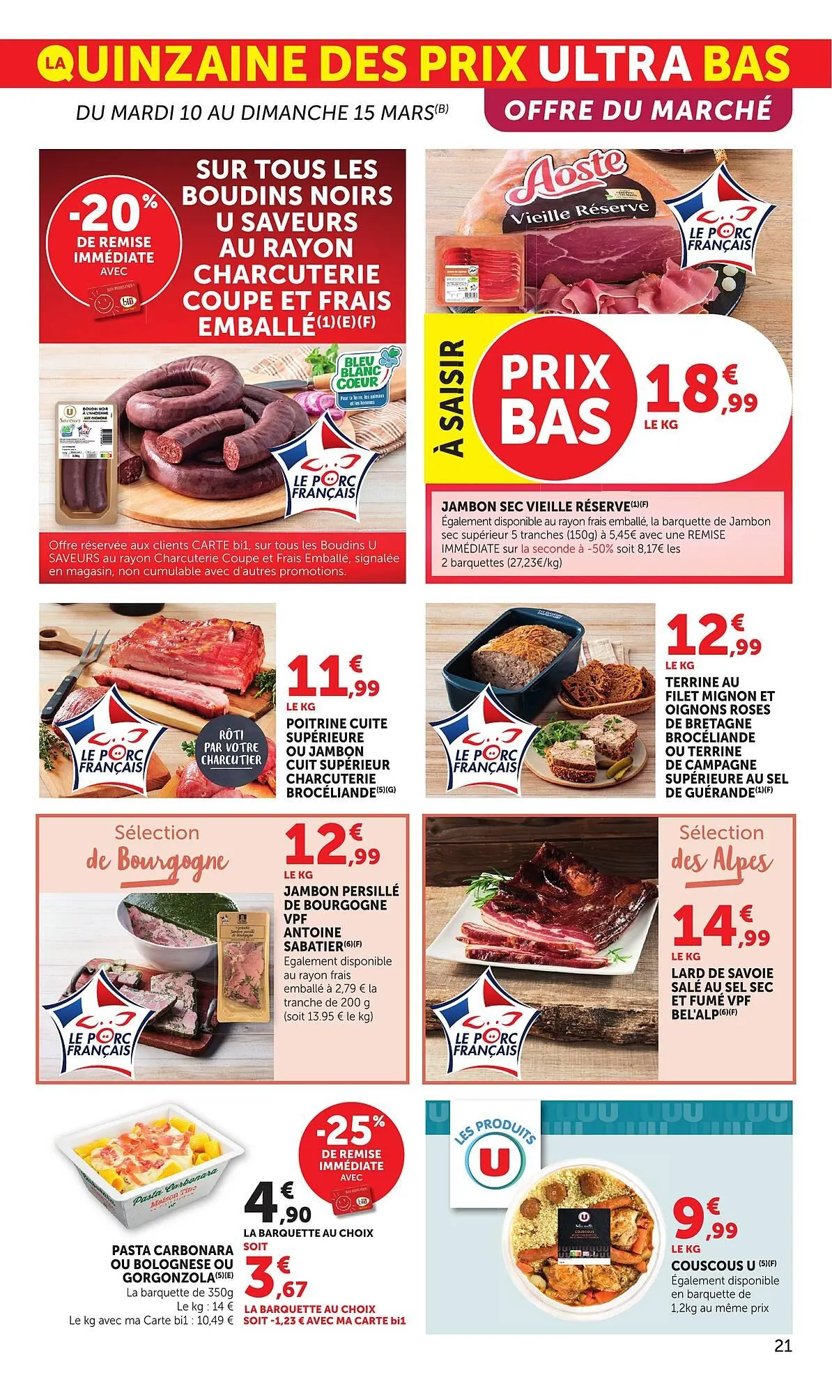 Catalogue Bi1 du 10 mars au 22 mars 2026 - Catalogue page 21