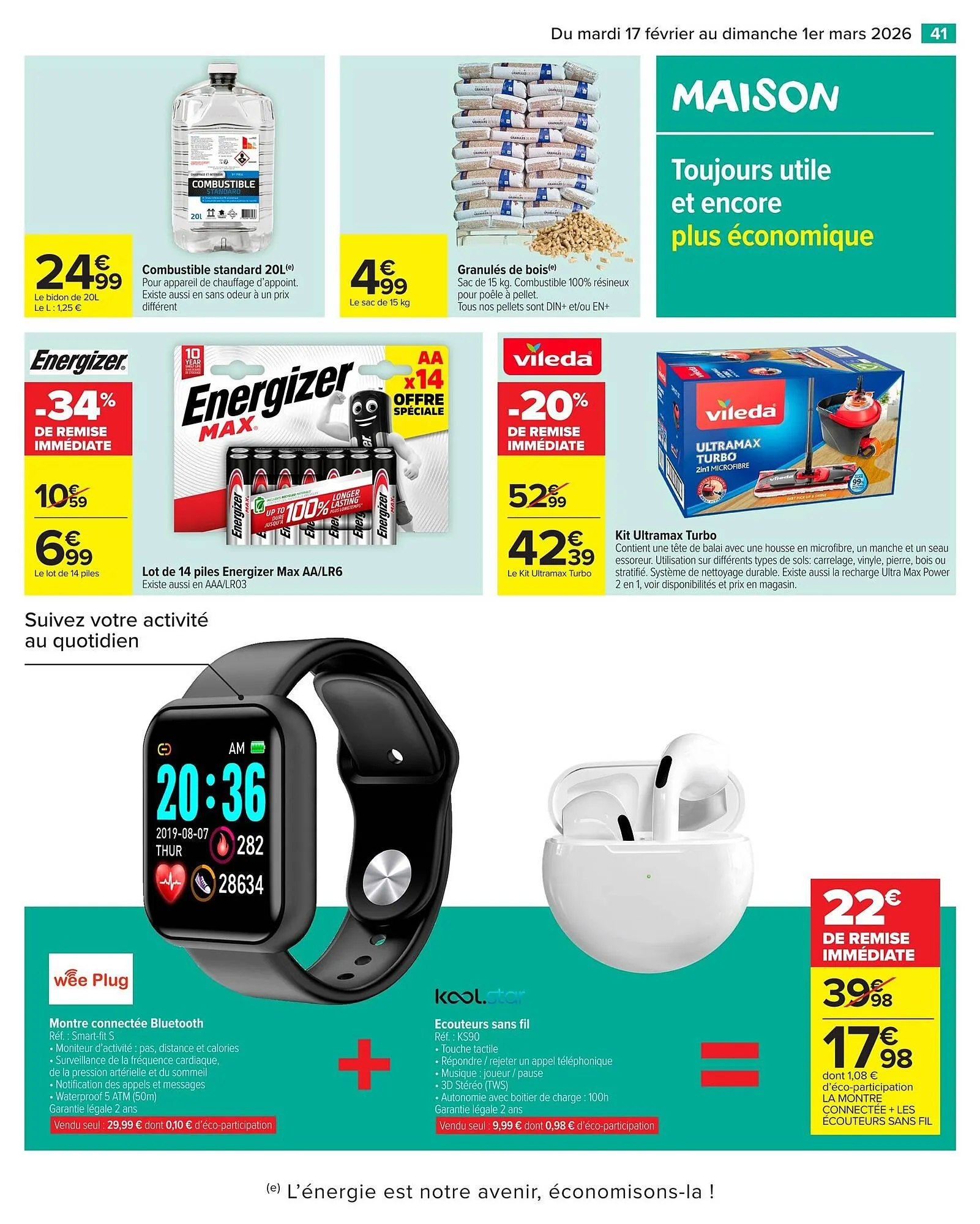Catalogue Carrefour Market du 17 février au 1 mars 2026 - Catalogue page 43