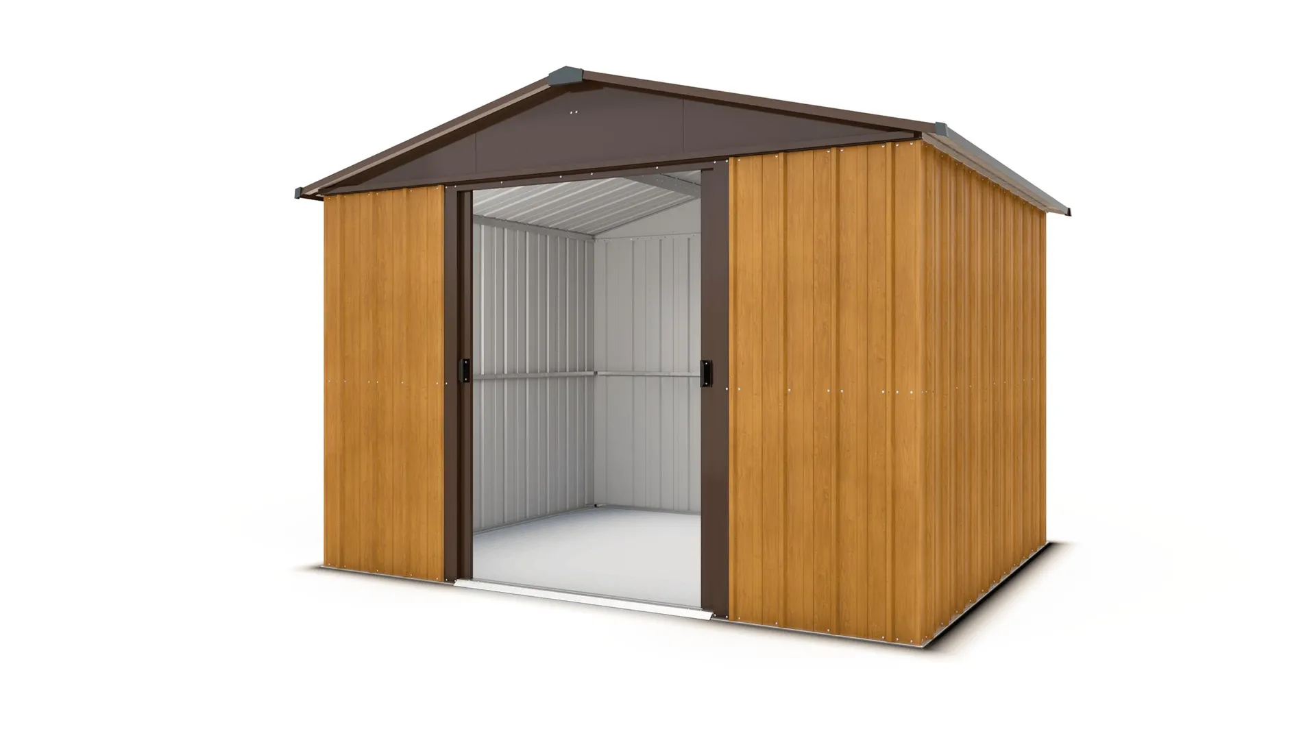 Abri Métal 7,18 M² Marron